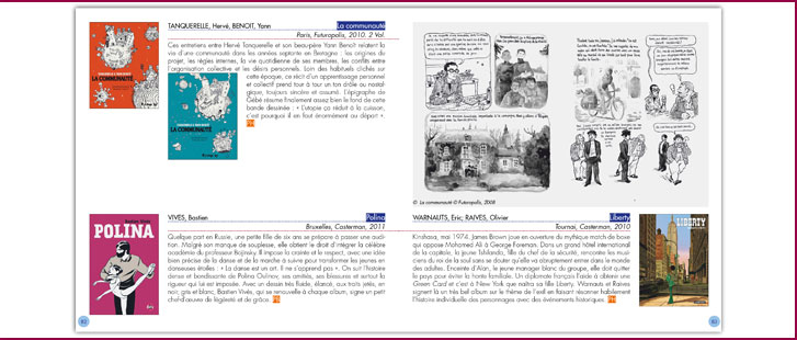 Layout Comics - special with image: 82nd and 83rd page BMU - Envie de Lire nº 32